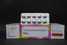 aqua derma pharma franchise company	tablet levocetirizine dihydrochloride.JPG	